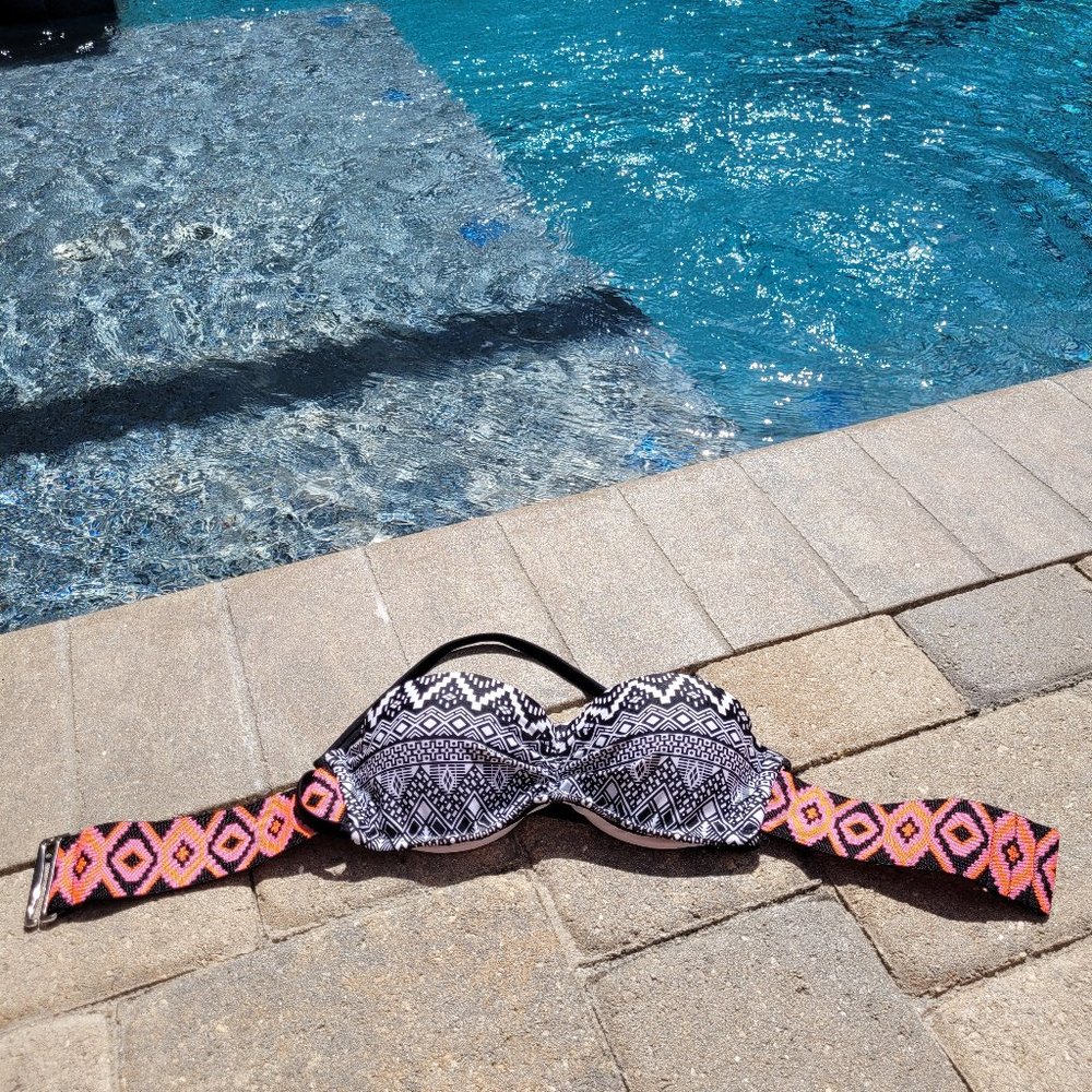 Target XS/S strapless bathing suit top